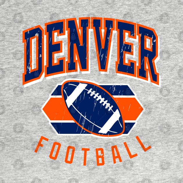 Vintage Denver Football by funandgames